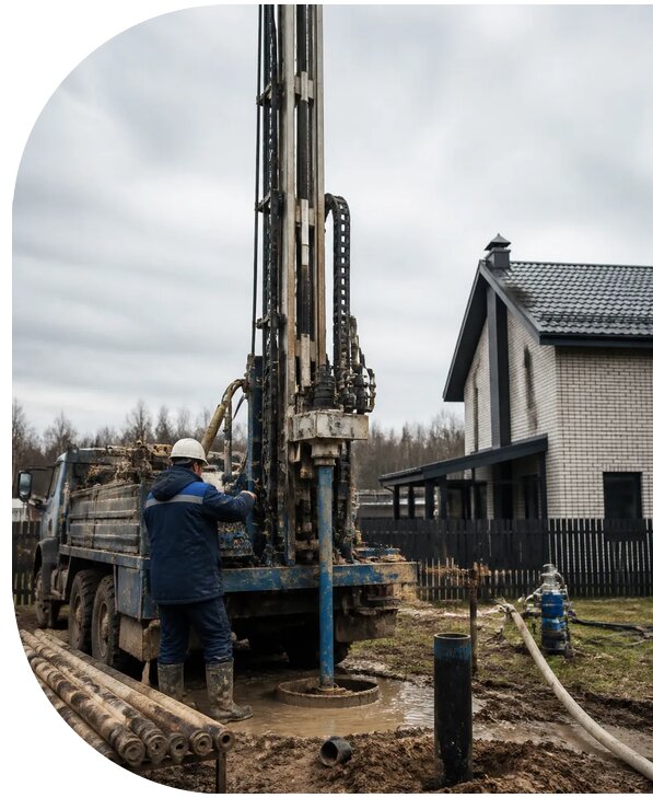 Бурение скважин на воду под ключ в Долгопрудном от 121752 р. | АПаруса-Длг