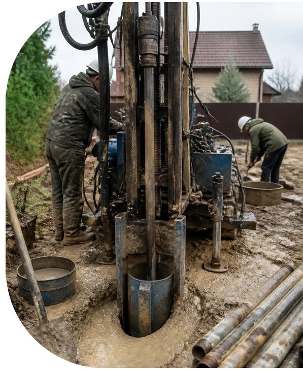 Углубление скважины на воду в Долгопрудном от 3044 р. | АПаруса-Длг