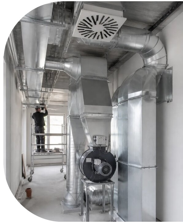 Монтаж вытяжной вентиляции в Долгопрудном от 5073 р. | АПаруса-Длг